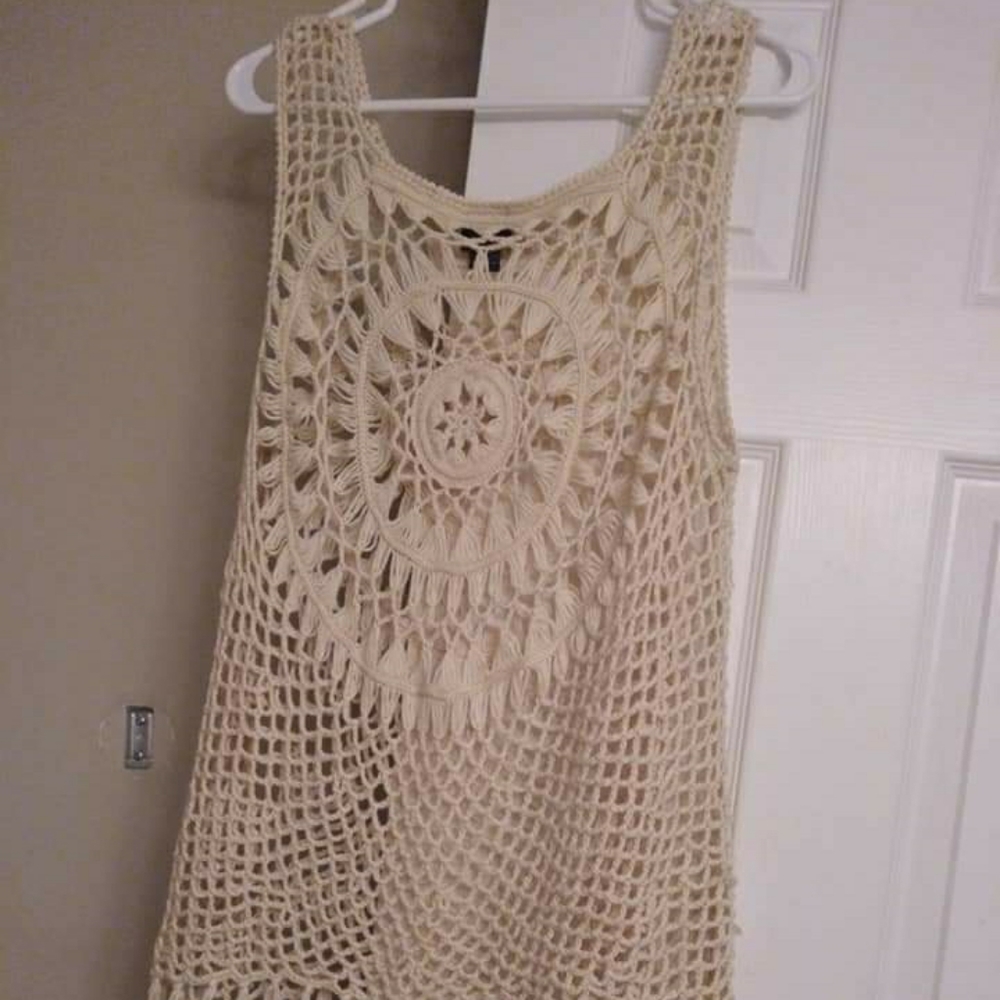 Rue 21 Crochet cover up